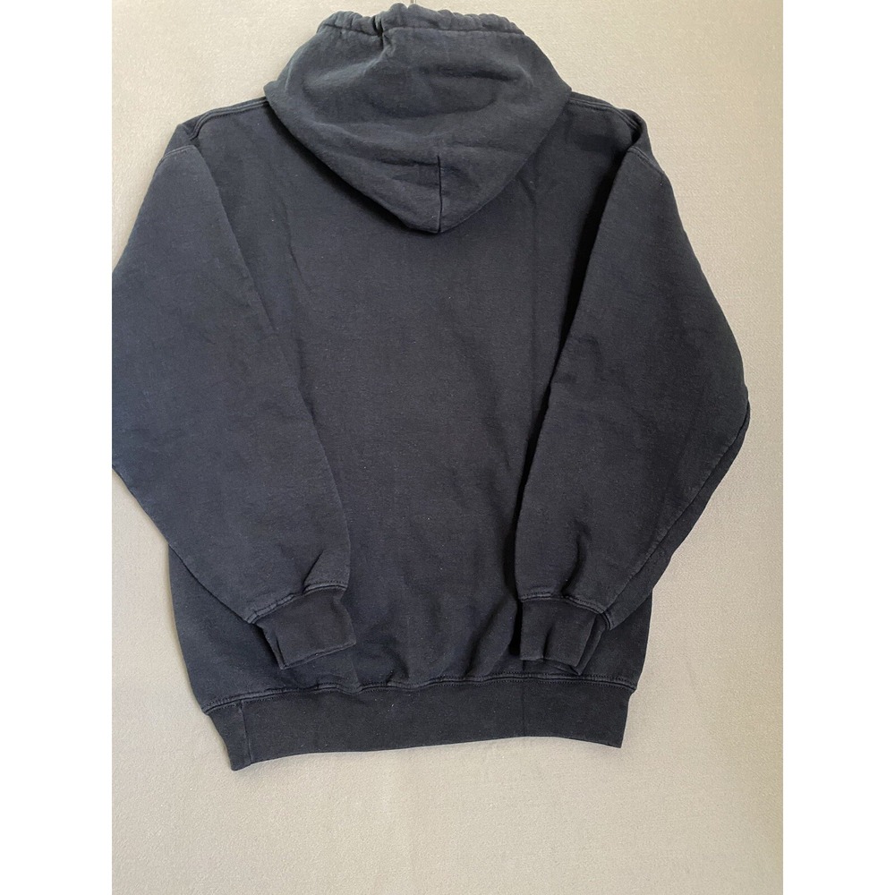 Y2K Berkeley Bulldogs Sweatshirt Adult Medium Black Red College Hoodie Football - Picture 6 of 10
